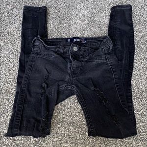 Hollister Super Skinny Ripped Jeans